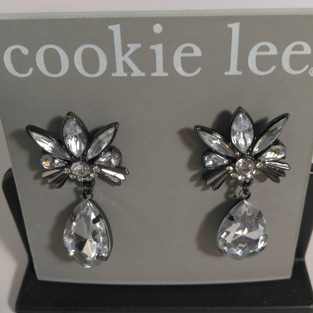 New Genuine Crystal Earrings
